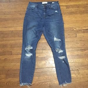 high rise ankle jegging PacSun